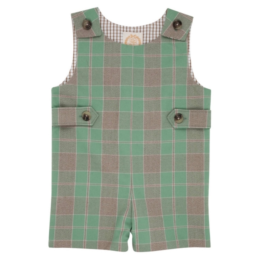 TBBC Flannel Jon Jon NWT 0/6M